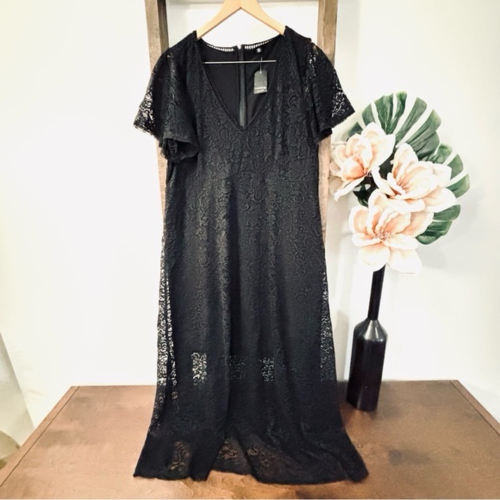 New Torrid lace maxi dress